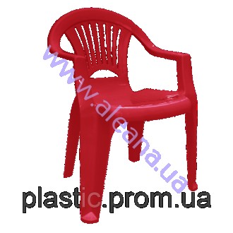 Набор садовой пластиковой мебели Пластиковая мебель, Стол 90 см диаметр + 4 стул. . фото 3