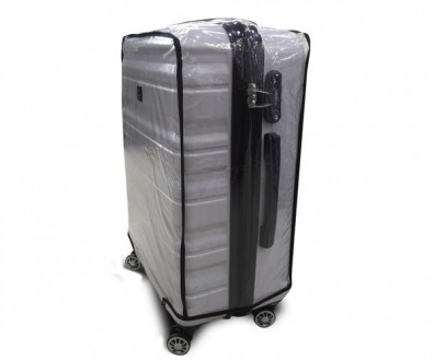 Виниловый чехол для чемодана сделан из качественной плёнки ПВХ толщиной 200 микр. . фото 2