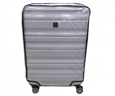 Виниловый чехол для чемодана сделан из качественной плёнки ПВХ толщиной 200 микр. . фото 3