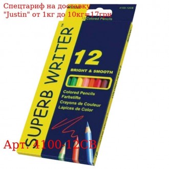 Карандаши 12 цветов шестигранные, Superb Writer, 4100-12CB, TM"Marco". Харків. фото 1 Карандаши 12 цветов шестигранные, Superb Writer, 4100-12CB, TM"Marco". Харків. фото 1