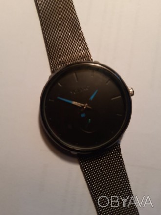 Годинник наручний унісекс, для шанувальників мінімалістичних дизайнів. Нові.
Ти. . фото 1