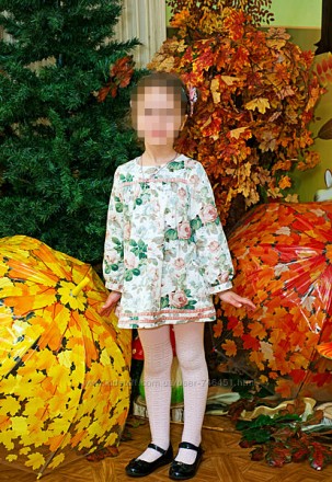 Нежное платье с цветочным принтом ТМ Zironka. Николаев. фото 1 Нежное платье с цветочным принтом ТМ Zironka. Николаев. фото 1