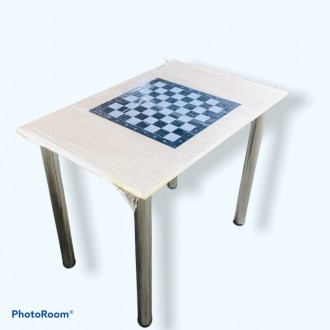 Шахматный стол разборной предназначен для тренировок и соревнований в шахматы и . . фото 2