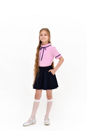 Модная школьная юбка-шорты для девочки
Пояс на резинке, по бокам карманы
Размеры. . фото 4