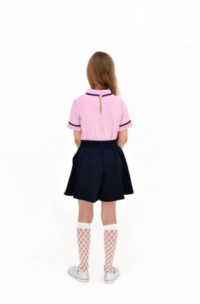 Модная школьная юбка-шорты для девочки
Пояс на резинке, по бокам карманы
Размеры. . фото 3