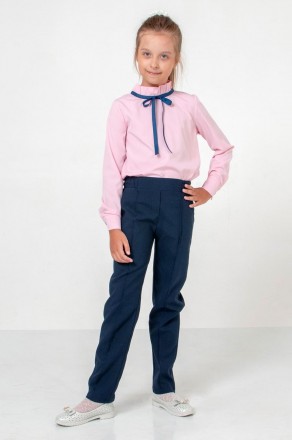 Блуза школьная для девочки с длинным рукавом
Рост 122, 128 , 134, 140, 146 см.
Т. . фото 2