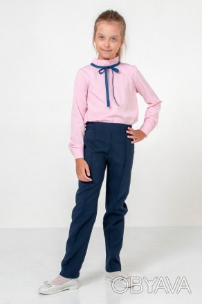 Блуза школьная для девочки с длинным рукавом
Рост 122, 128 , 134, 140, 146 см.
Т. . фото 1