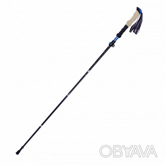 Палка треккинговая Campleader Cloudwind CL-DSZ1017 Blue для скандинавской ходьбы