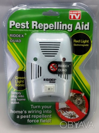 RIDDEX Pest Repelling Aid ― это экологически безопасное и безвредное, для людей . . фото 1
