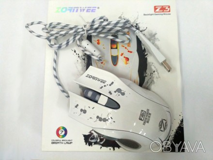 Если Вы любите компьютерные игры, то игровая мышь Zornwee Z3 станет идеальным ре. . фото 1