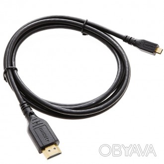 Стандартный тип с круглым сечением кабеля и стандартными коннекторами HDMI и min. . фото 1