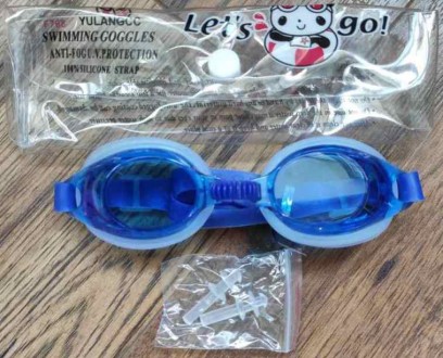 Очки для плавания новые, в упаковке. 
Мягкая силиконовая оправа. 
Цена очков о. . фото 9