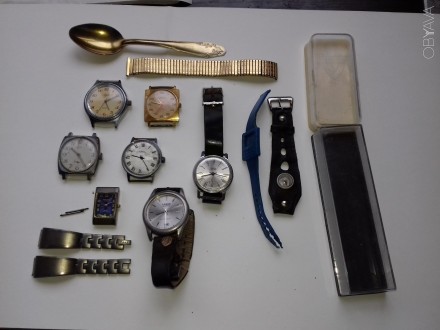 Годинники для колекцій (радянські годинники та інші).: годинники Зим, Qmax, Pobe. . фото 7