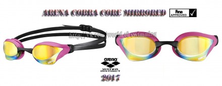 Cobra Core Mirror – зеркальная версия новых стартовых очков от Arena, пред. . фото 6