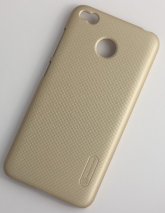 Nillkin чехол бампер для Xiaomi Redmi 4X (Gold)
Материал: пластик
Плёнка на эк. . фото 3