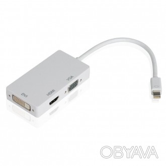 
Кабель-адаптер для Macbook
Характеристика:
Вход: Mini Display Port Мужской 20pi. . фото 1