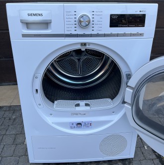 Сушка Siemens IQ700 сушильна машина 9кг тепловий насос 1000Вт. . фото 5 Привезена з Німеччини, потужність 1000Вт, підсвітка барабана, 15 програм сушки, . . фото 5