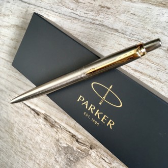 Продам новую шариковую  ручку Parker Jotter GT(оригинал ).Ручка полностью стальн. . фото 3