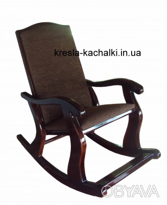 Кресло качалка от производителя . 100% натуральная древесина. Оригинальная цельн. . фото 1