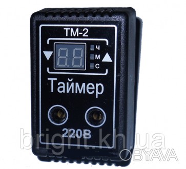 
Таймер цифрових ТМ-2 10А Розетний
1. Позначено 
 Таймер призначено для вмикання. . фото 1