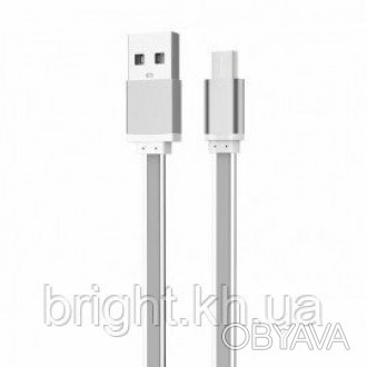 USB2.0 to microUSB
Материал: термопластический еластомер
Длина кабеля: 1м. . фото 1