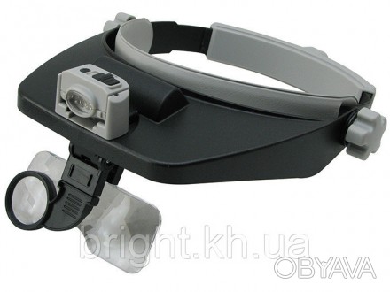Бинокуляр очки бинокулярные со светодиодной подсветкой MG81001-RD
Бинокулярные о. . фото 1