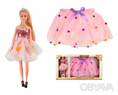 Кукла в набореДлина юбки – 25 смВ комплекте:юбка для девочкиУпаковка: коробка. . фото 1