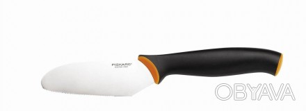 Кухонный нож Fiskars Functional Form для масла (Финляндия). Нержавеющая японская. . фото 1