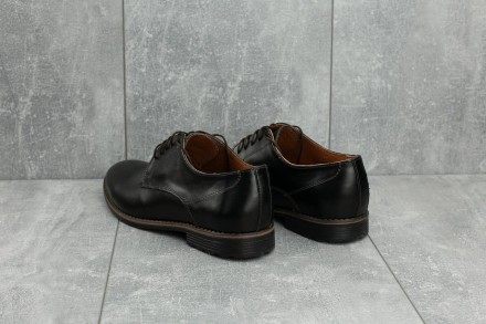 Мужские кожаные туфли Vankristi 280
Классическая модель, идеальный круглый носок. . фото 7