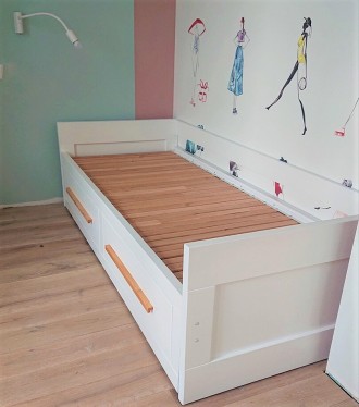 Предлагаем детскую деревянная кровать-трансформер Кайт.

Спальное место 80х200. . фото 6