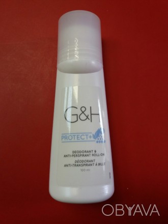 Роликовый дезодорант-антиперспирант G&H PROTECT+, 100 мл. 
(большой объем) . . фото 1