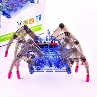 Сборка подвижного само передвигающегося робота паука уникальное занятие для Ваше. . фото 2