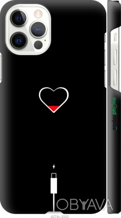 Чехол "Подзарядка сердца" для Apple iPhone 12Представляем Вашему вниманию дизайн. . фото 1