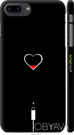 Чехол "Подзарядка сердца" для Apple iPhone 7 PlusПредставляем Вашему вниманию ди. . фото 1