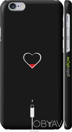 Чехол "Подзарядка сердца" для iPhone 6sПредставляем Вашему вниманию дизайнерские. . фото 1