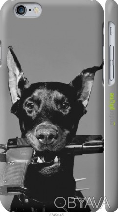 Чехол "Доберман" для iPhone 6sПредставляем Вашему вниманию дизайнерские чехлы. Ч. . фото 1