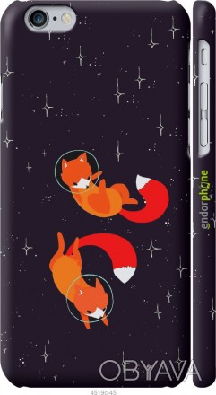 Чехол "Лисички в космосе" для iPhone 6sПредставляем Вашему вниманию дизайнерские. . фото 1