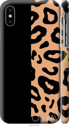 Чехол "Пятна леопарда" для Apple iPhone XПредставляем Вашему вниманию дизайнерск. . фото 1