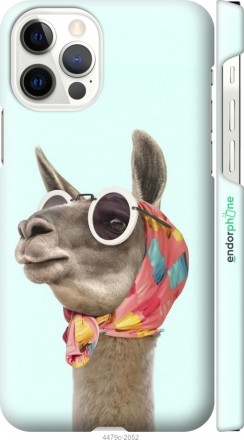 Чехол "Модная лама" для Apple iPhone 12 ProПредставляем Вашему вниманию дизайнер. . фото 4