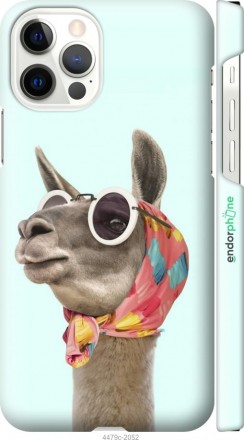 Чехол "Модная лама" для Apple iPhone 12 ProПредставляем Вашему вниманию дизайнер. . фото 3
