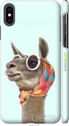 Чехол "Модная лама" для Apple iPhone XS MaxПредставляем Вашему вниманию дизайнер. . фото 1