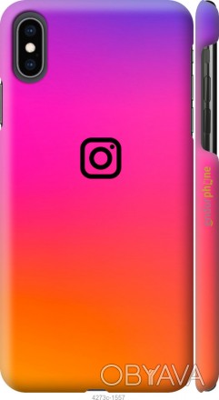 Чехол "Instagram" для Apple iPhone XS MaxПредставляем Вашему вниманию дизайнерск. . фото 1