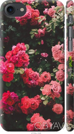 Чехол "Куст с розами" для Apple iPhone 8Представляем Вашему вниманию дизайнерски. . фото 1