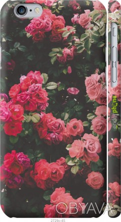 Чехол "Куст с розами" для Apple iPhone 6Представляем Вашему вниманию дизайнерски. . фото 1