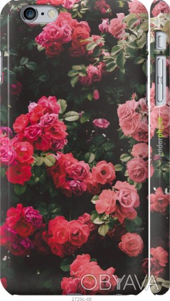 Чехол "Куст с розами" для Apple iPhone 6 PlusПредставляем Вашему вниманию дизайн. . фото 1