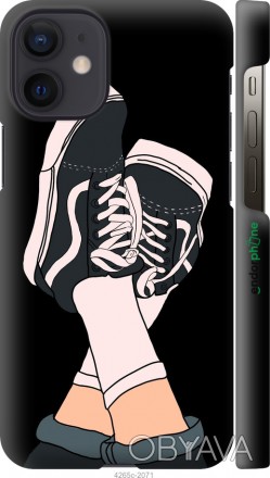 Чехол "Кеды" для Apple iPhone 12 MiniПредставляем Вашему вниманию дизайнерские ч. . фото 1