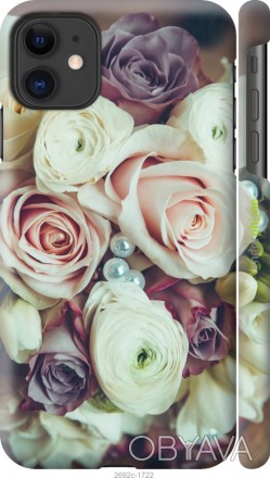 Чехол "Букет роз" для Apple iPhone 11Представляем Вашему вниманию дизайнерские ч. . фото 1