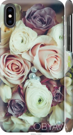 Чехол "Букет роз" для Apple iPhone XS MaxПредставляем Вашему вниманию дизайнерск. . фото 1