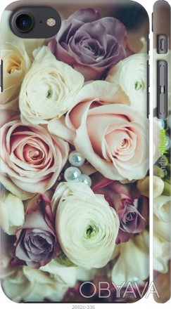 Чехол "Букет роз" для Apple iPhone 8Представляем Вашему вниманию дизайнерские че. . фото 1