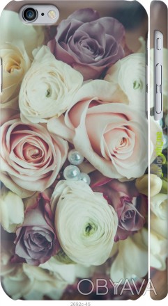Чехол "Букет роз" для Apple iPhone 6Представляем Вашему вниманию дизайнерские че. . фото 1